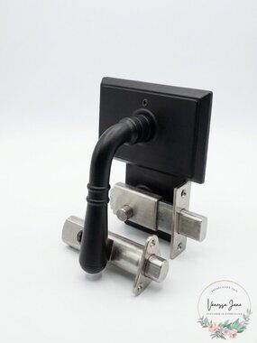 Emtek Brass Classic Hardware - Single Dummy Left Handed Turino Door Lever